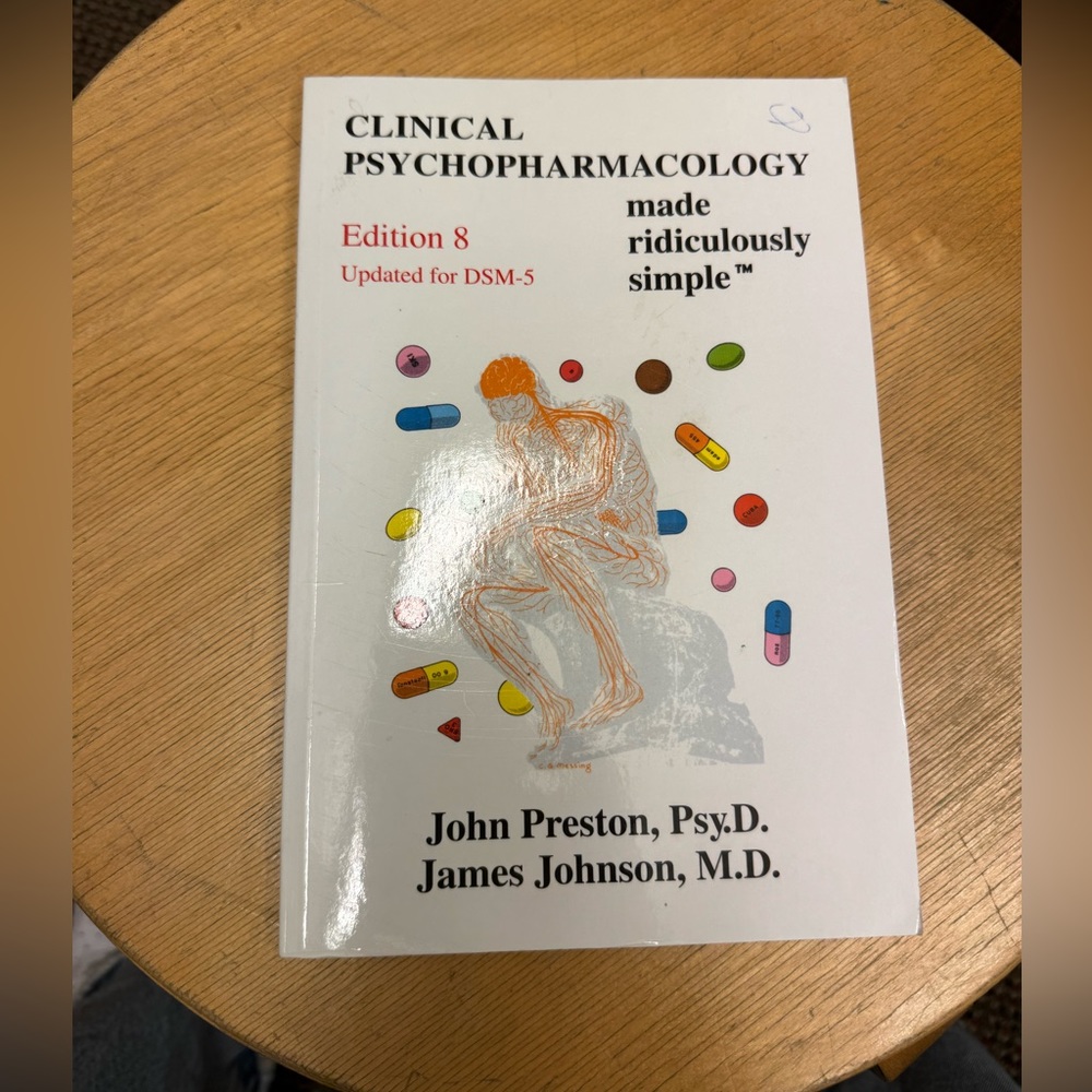 Clinical Psychopharmacology Made Ridiculously Simple, 8th Edition
